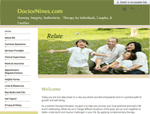 Tablet Screenshot of doctornines.com